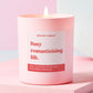 Funny Friend Gift Soy Wax Candle Busy Romanticising Life