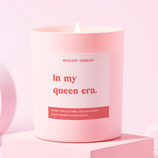 Funny Friend Gift Soy Wax Candle In My Queen Era