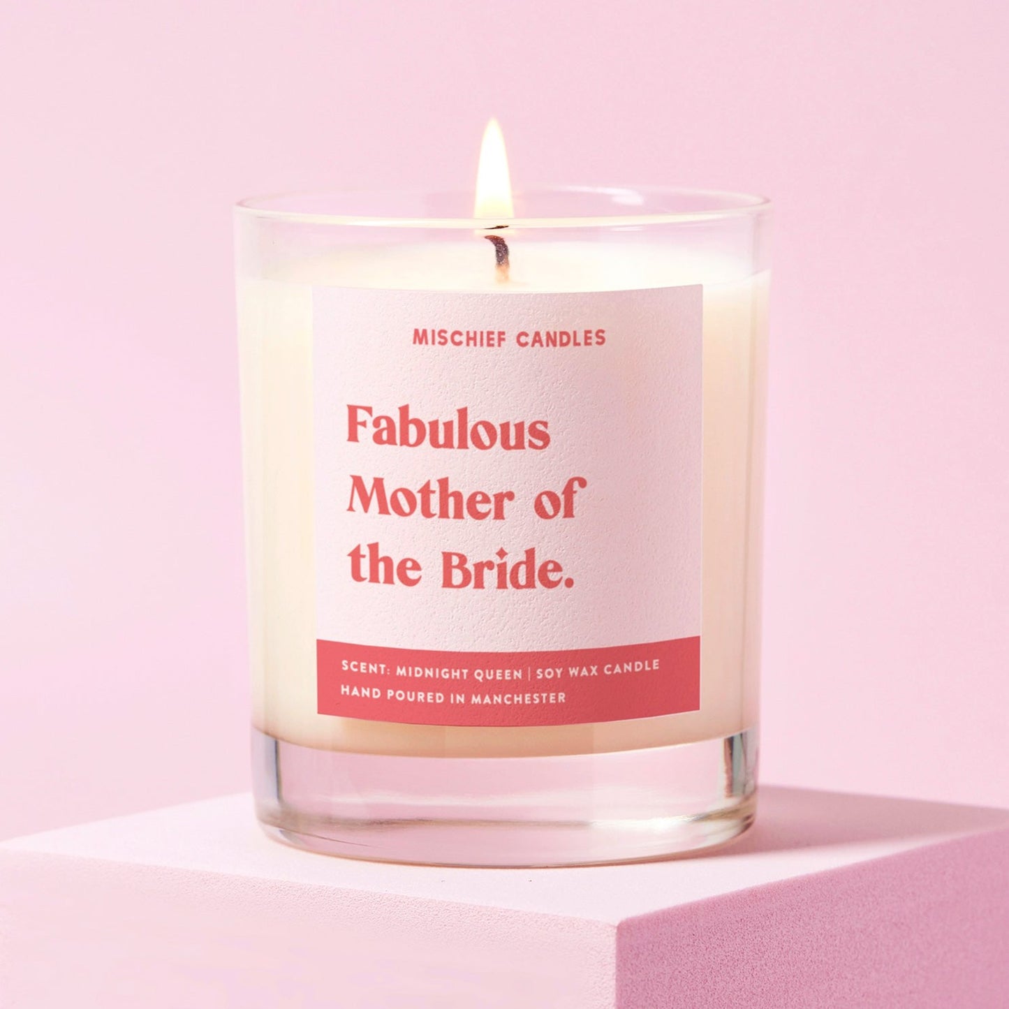 Funny Mother of the Bride Gift Candle Fabulous Mother of the Bride