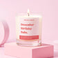 December Birthday Gift Funny Gift Candle December Birthday Babe