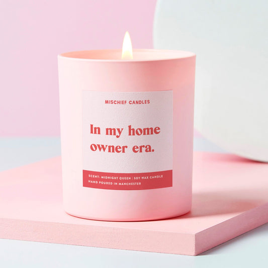 New Home Gift Funny New Home Gift Candle Home Owner Era