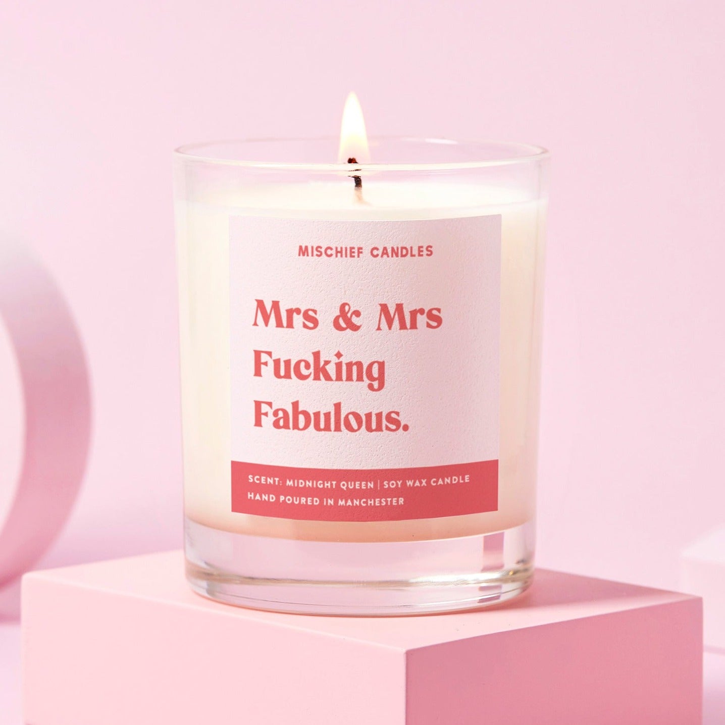 Wedding Gift Funny Wedding Gift Candle Mrs And Mrs Fabulous