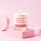 Funny Friend Gift Soy Wax Candle Burning Bright Existential Crisis