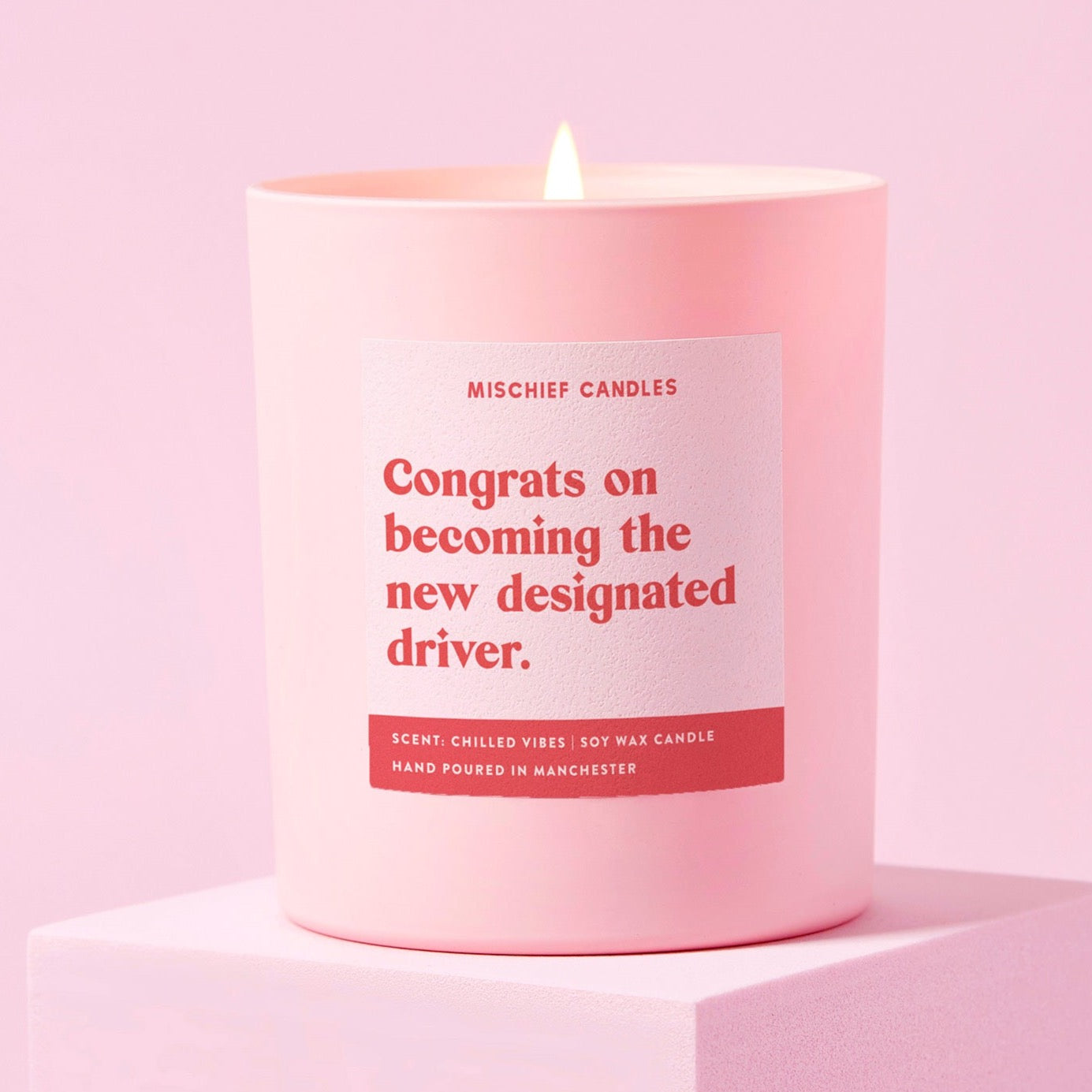 Passed Driving Test Gift Funny Candle New Designated Driver