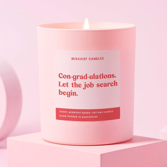 Graduation Gift Funny Graduation Candle Con-grad-ulations