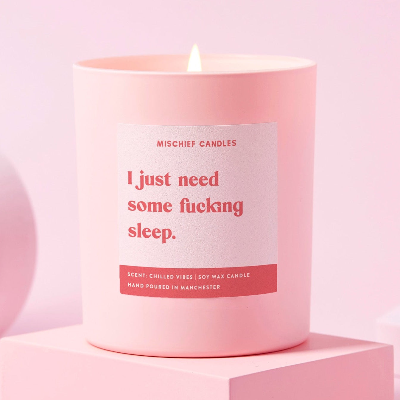 Funny New Mum Gift Need Some Sleep Funny Candle