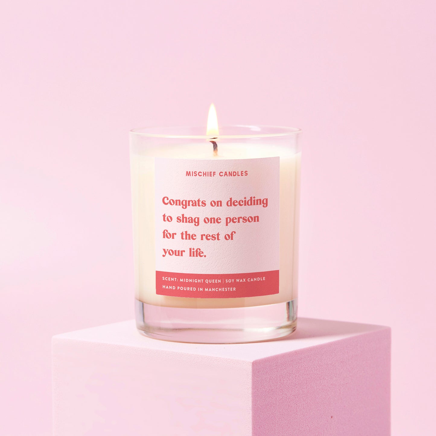 Funny Engagement Gift Shag One Person Funny Candle