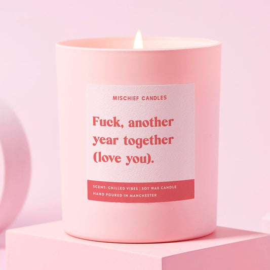 Funny Anniversary Gift Another Year Together Funny Candle