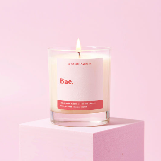 Bae Friendship Gift For Her Funny Candle