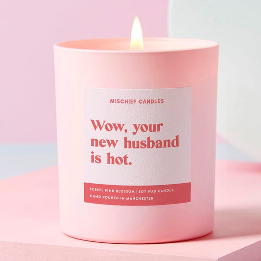 Wedding Gift for Husband Wedding Morning Candle Hot New Husband